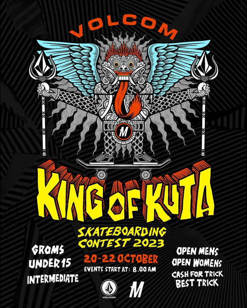 Volcom x Motion: King of Kuta Skateboarding Contest 2023 is back!