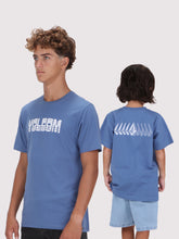 Cement Tee - Blueberry