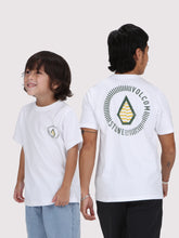 Little Boys Avery Stone Tee - White