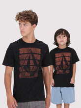 Brush Stroke Tee - Black