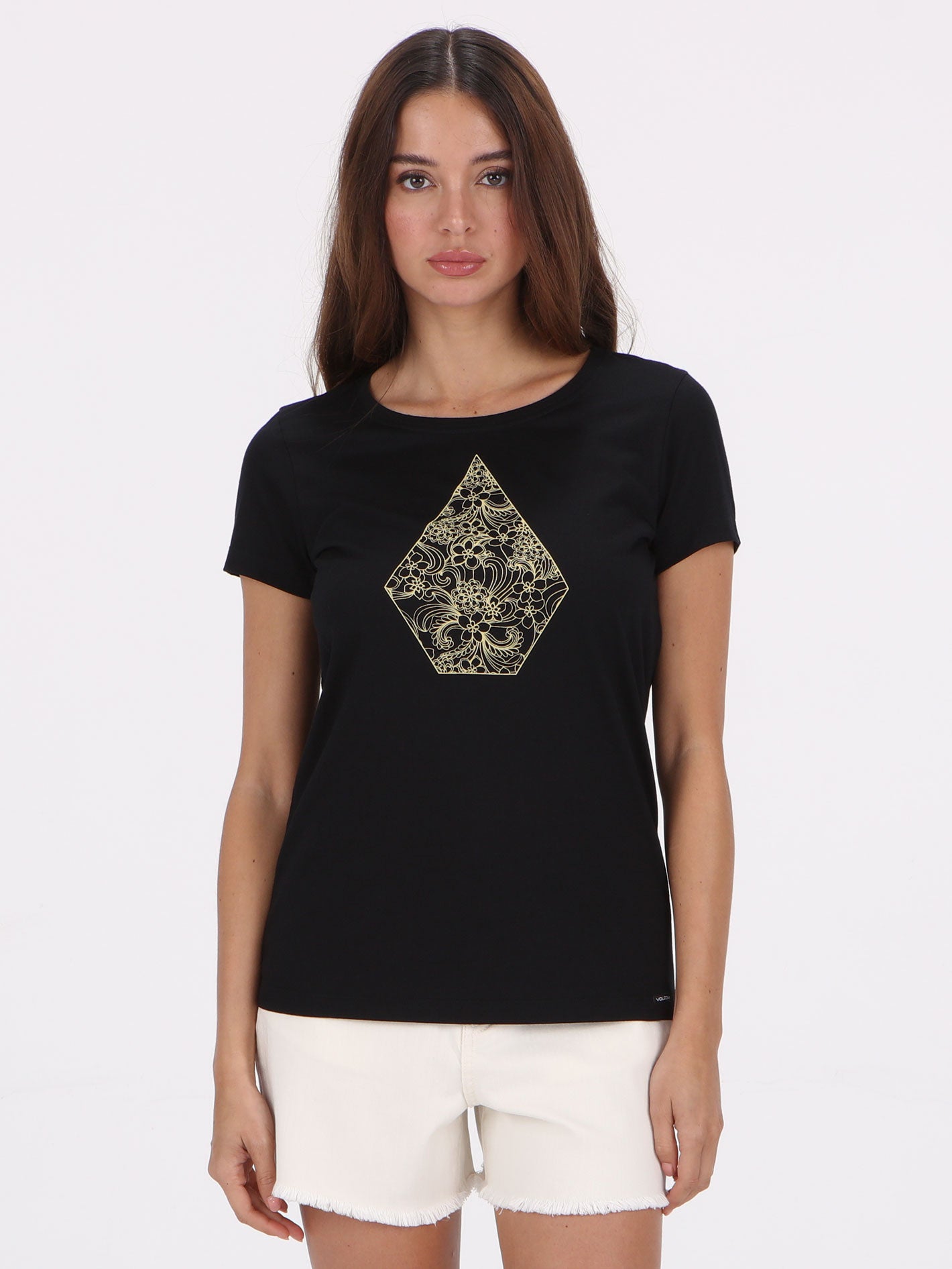 Volcom Blossom Wave Tee - Black