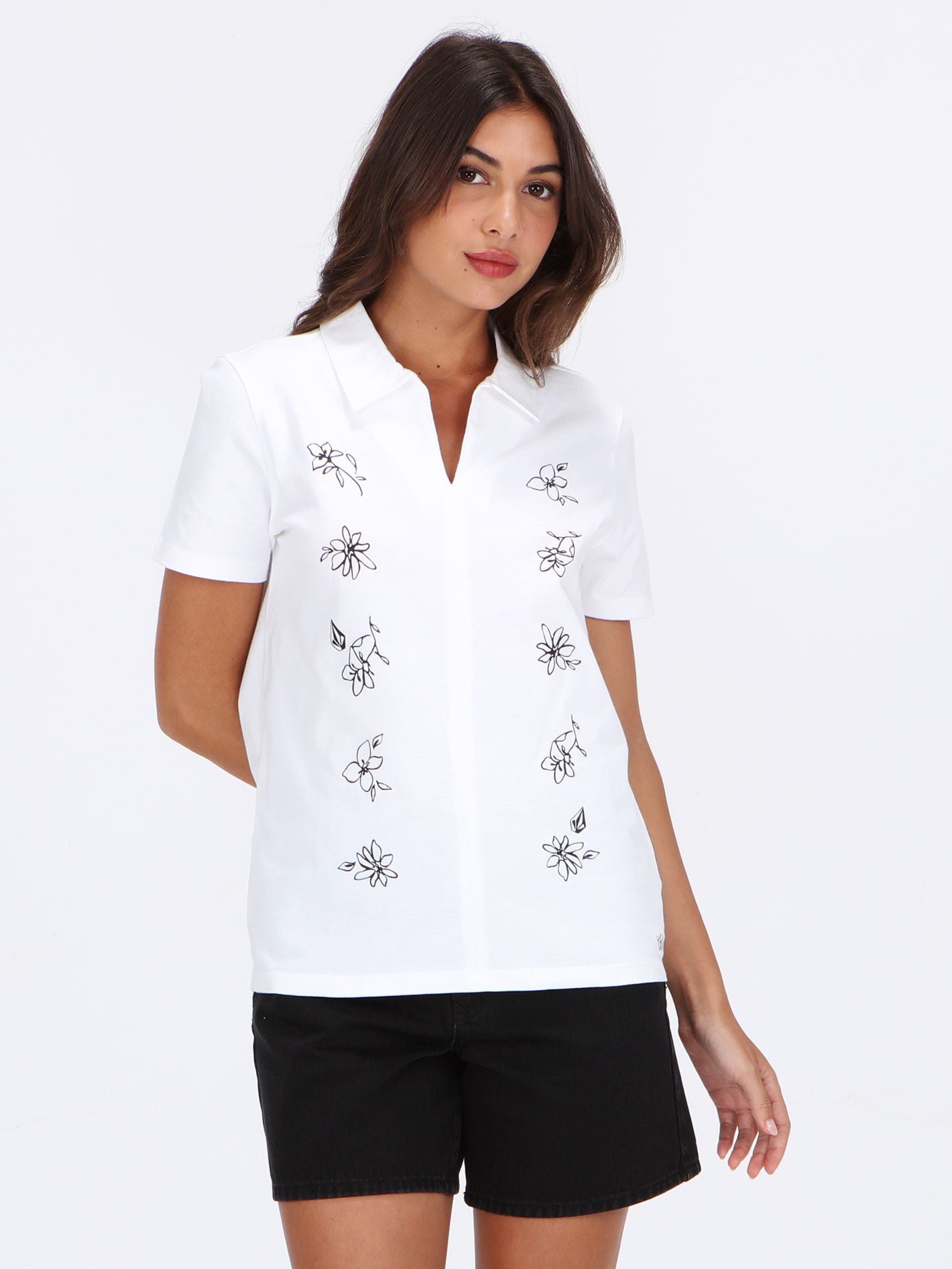 Volcom Good Side Polo - White