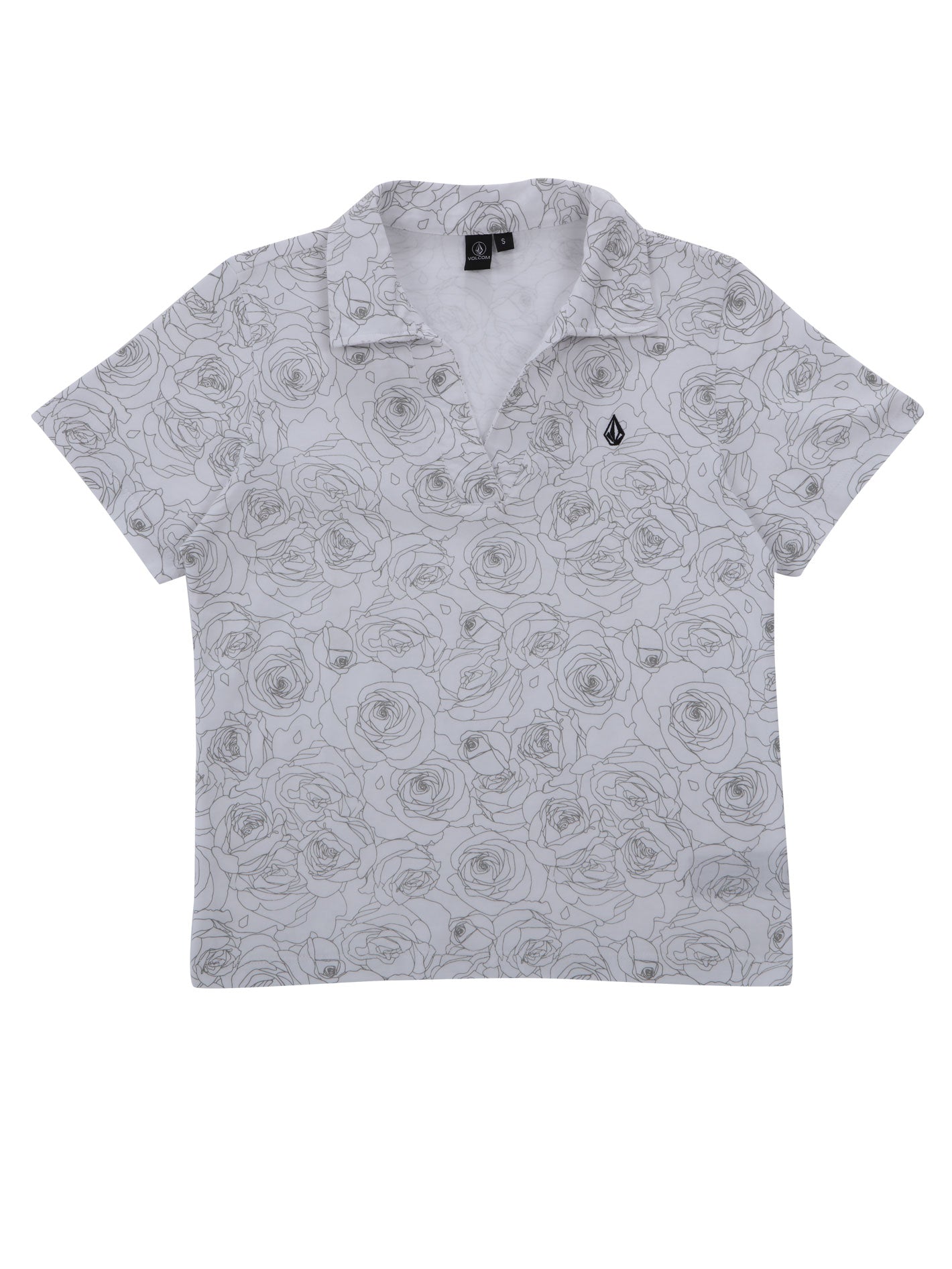 Volcom Stone And Roses Polo - White