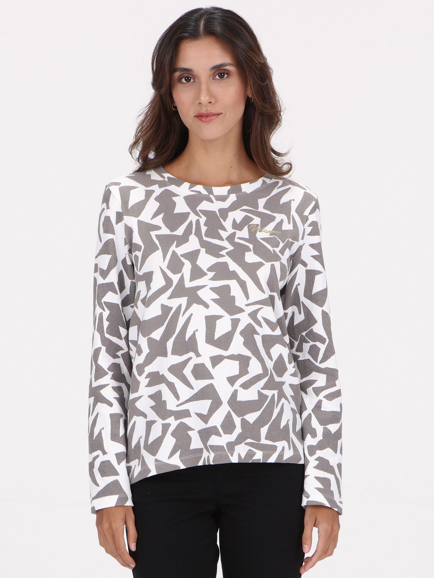 Volcom Camoo Stone Long Sleeve Top - Multi