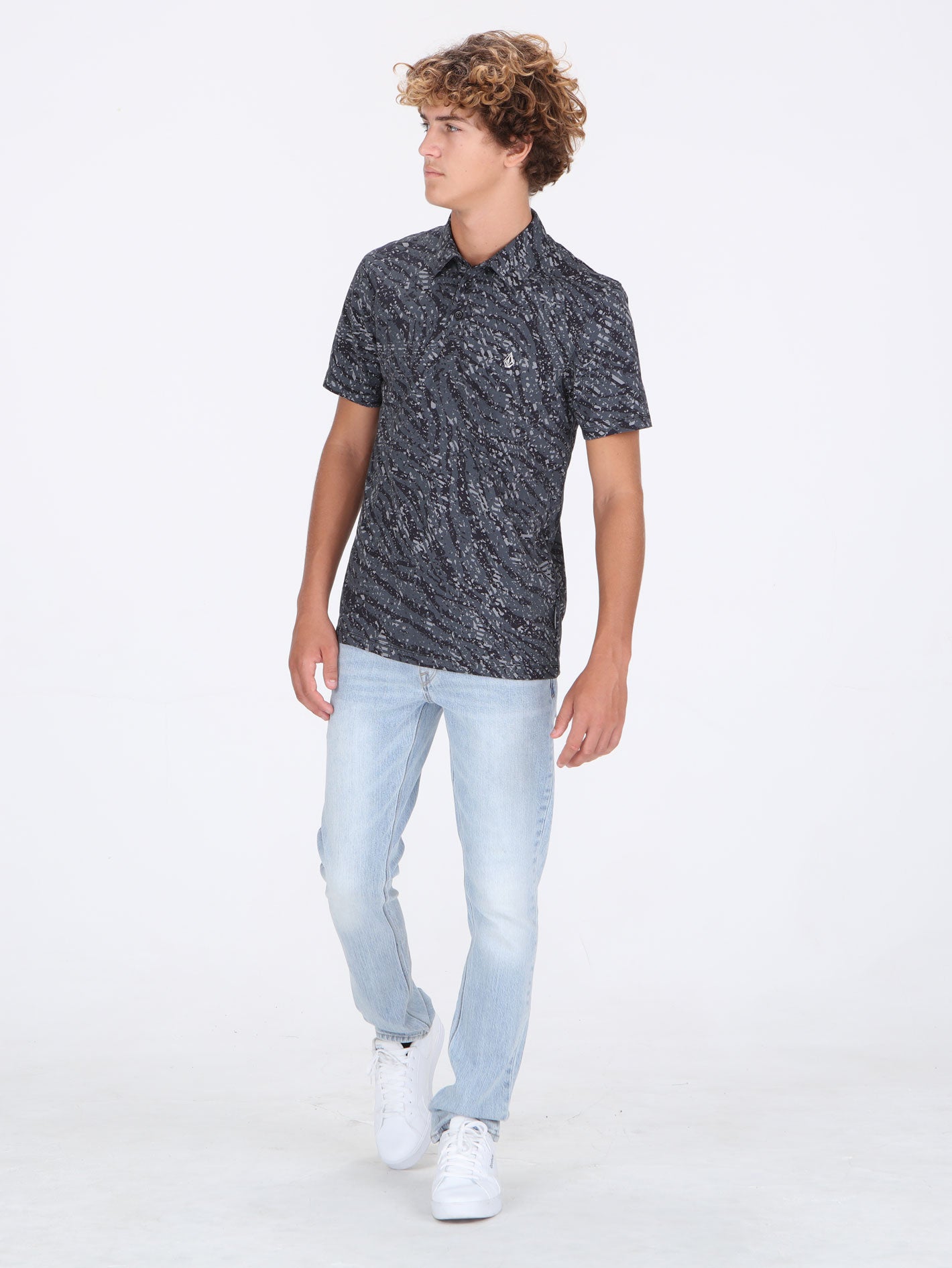 Volcom Horton Polo - Black