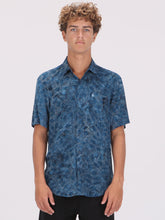 Volcom Batik Short Sleeve Shirt - Estate Blue
