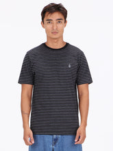 Typsy Stripy Tee - Black