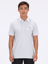 Volcom Typsy Stripy Polo - White