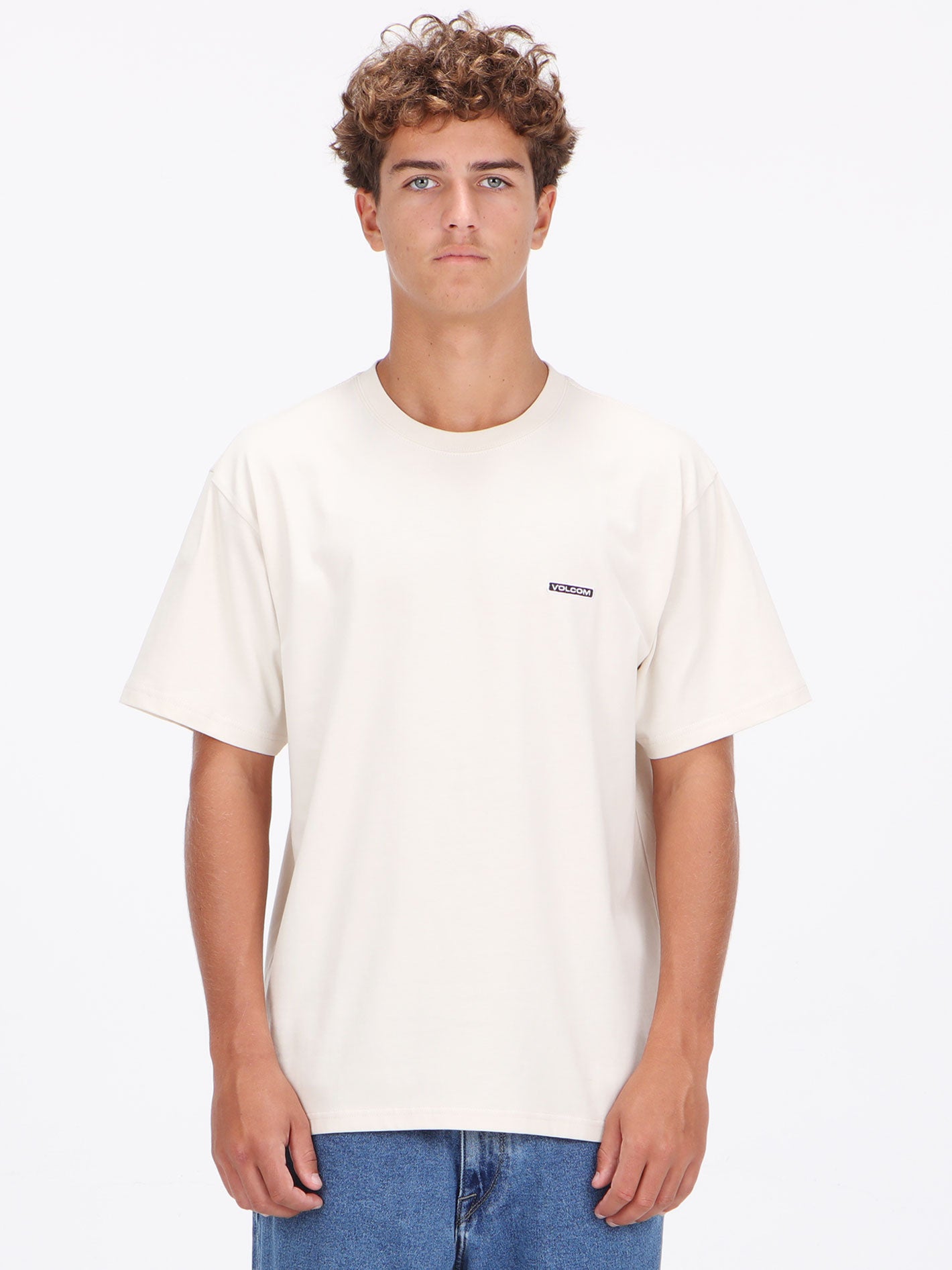 Volcom Euro Gap Loose Tee - Butter