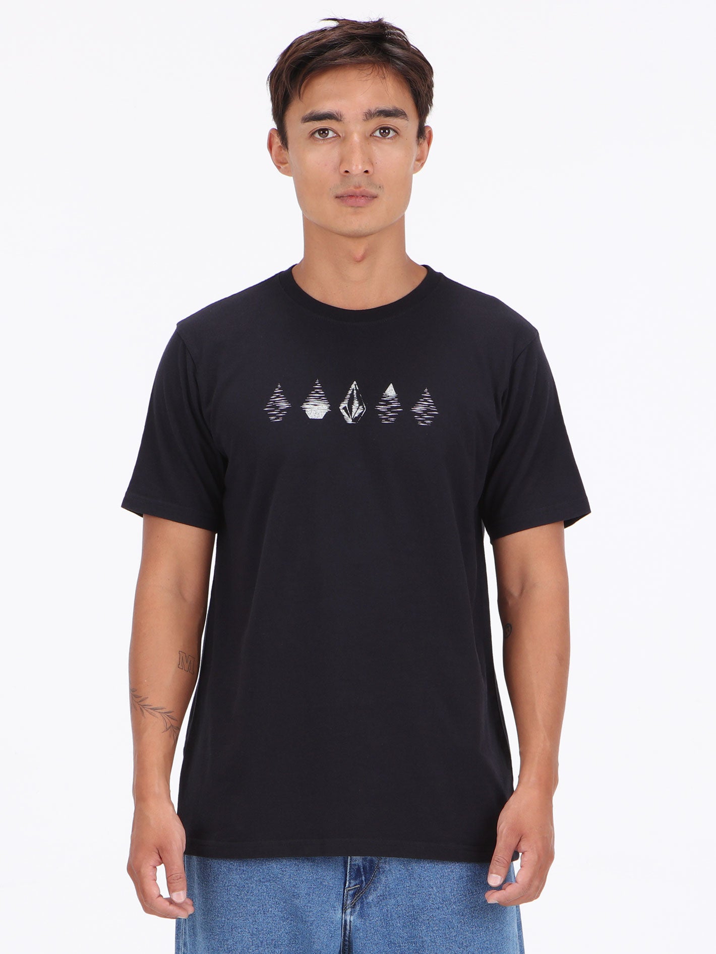 Lunar Phases Tee - Black