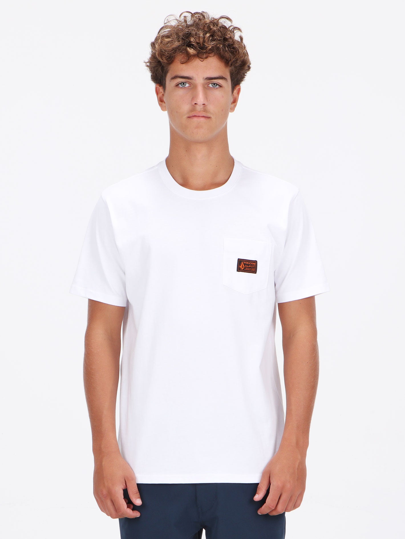 Volcom Workwear Pocket Tee - White