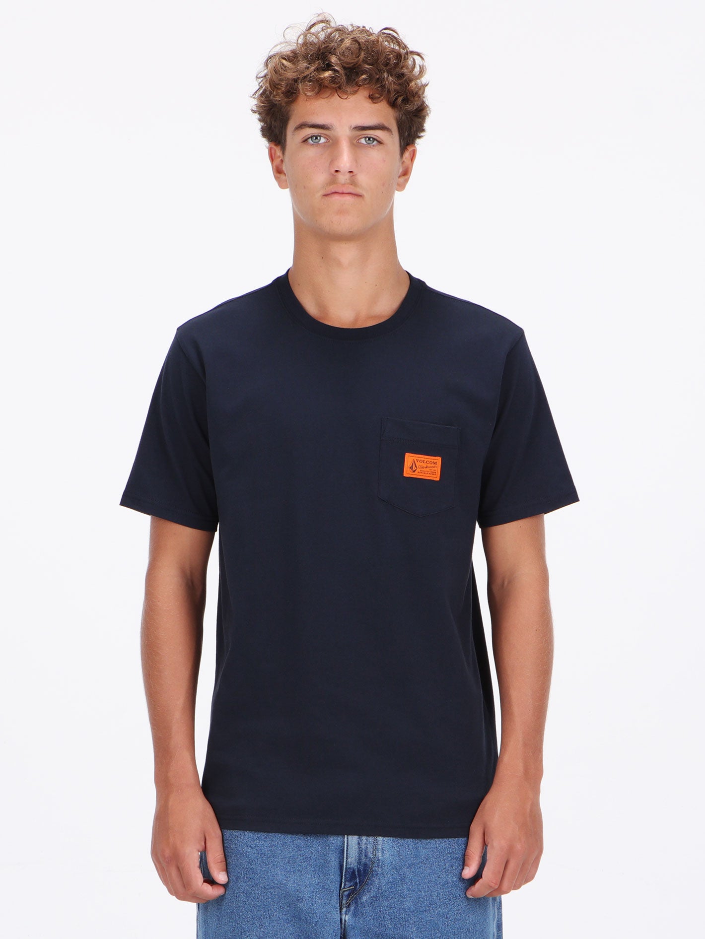 Volcom Workwear Pocket Tee - Navy