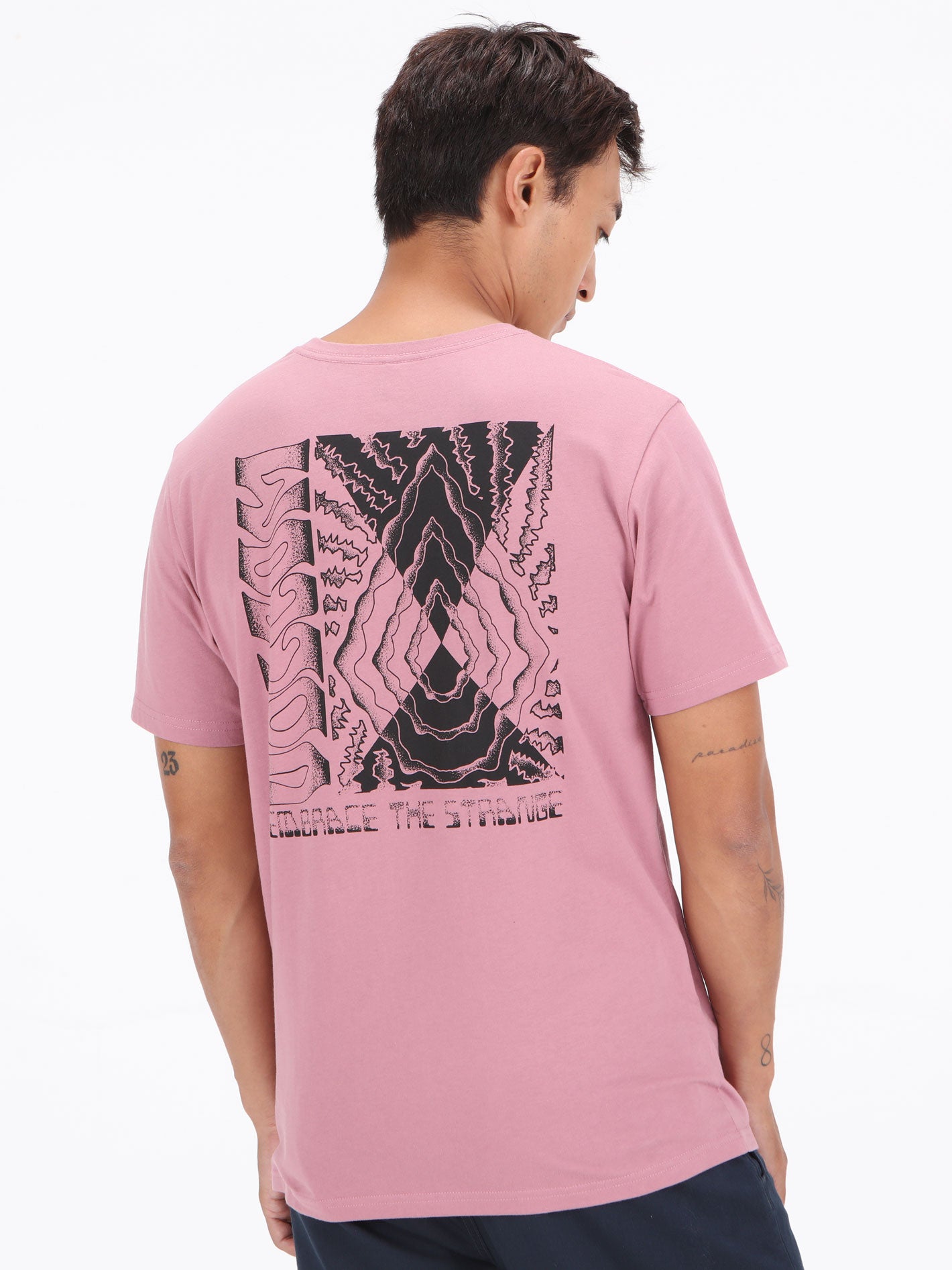 Radiation Tee - Stone Rose