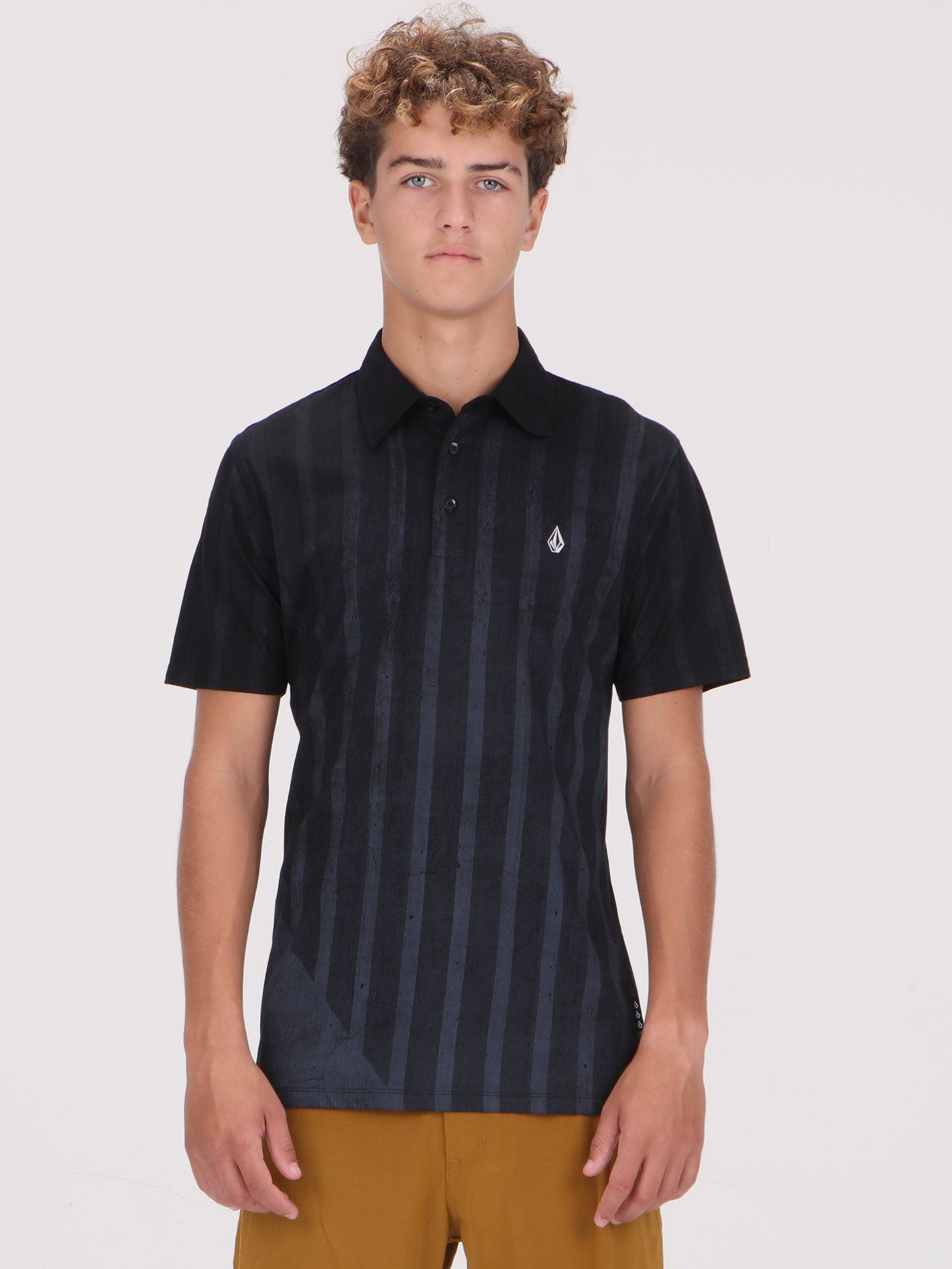 Volcom Riss Polo - Black