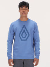 Volcom Paz Long Sleeve Top - Blueberry