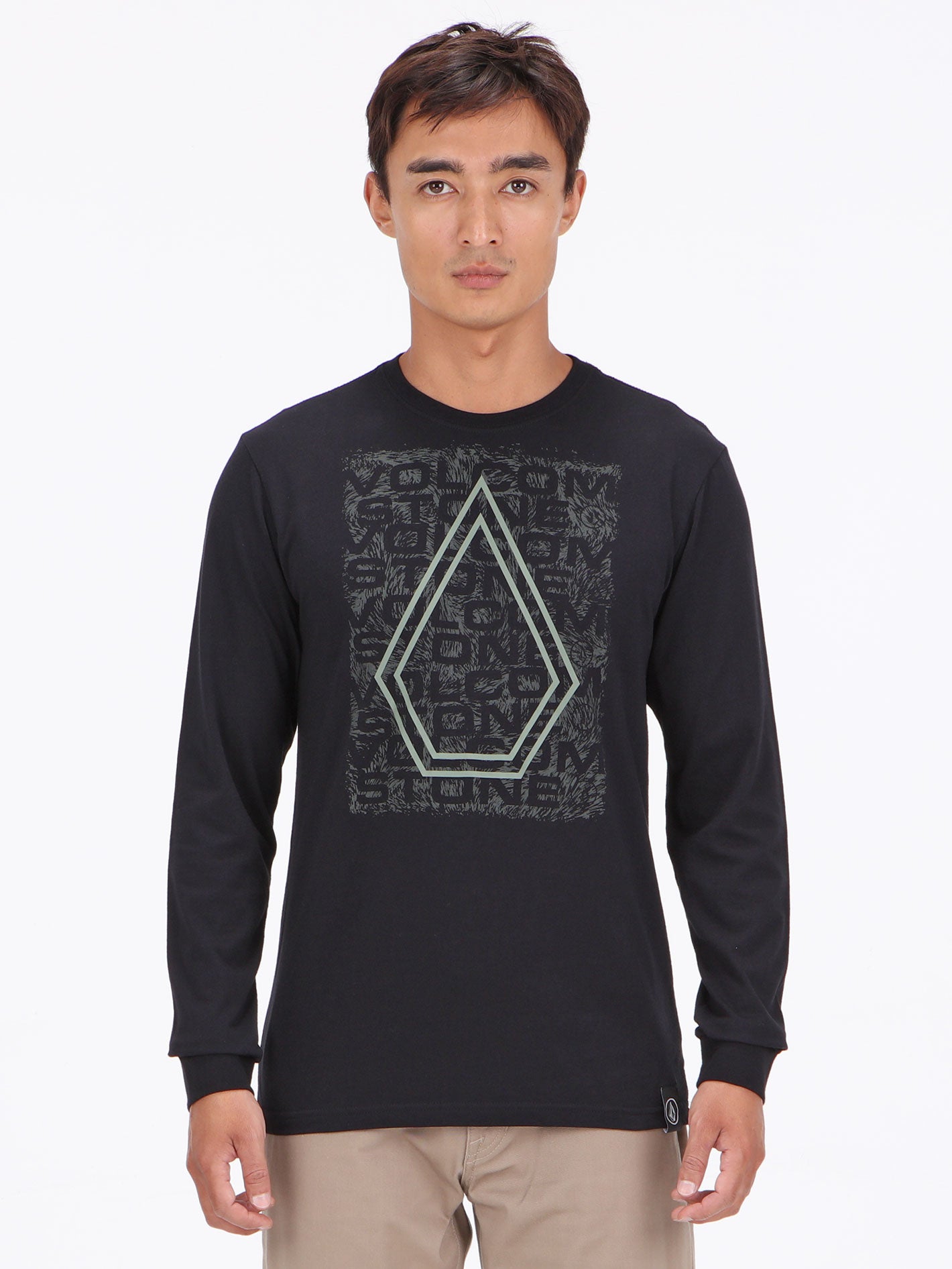 Volcom Joy Riders Long Sleeve Top - Black