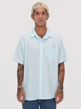 Volcom Muster Short Sleeve Shirt - Light Sea Blue