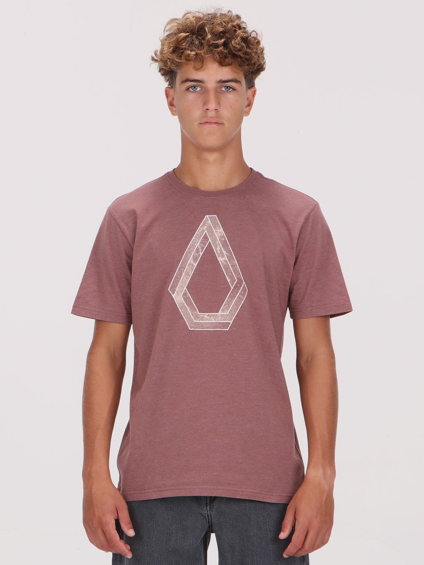 Volcom Universe Trap Tee - Nutmeg Heather