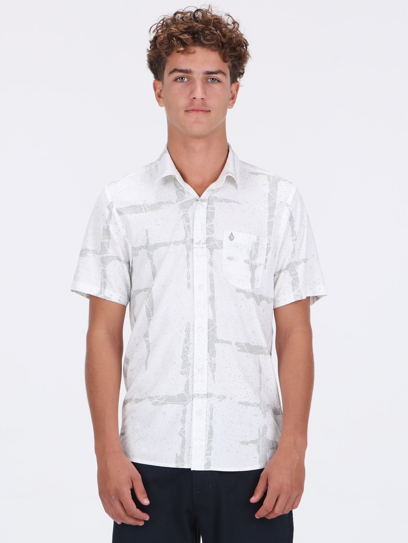 Linezol Short Sleeve Shirt - White
