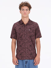 Volcom Weave Short Sleeve Shirt - Pist Punch