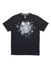 Volcom Splash Stone Tee - Black On Black