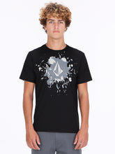 Splash Stone Tee - Black On Black