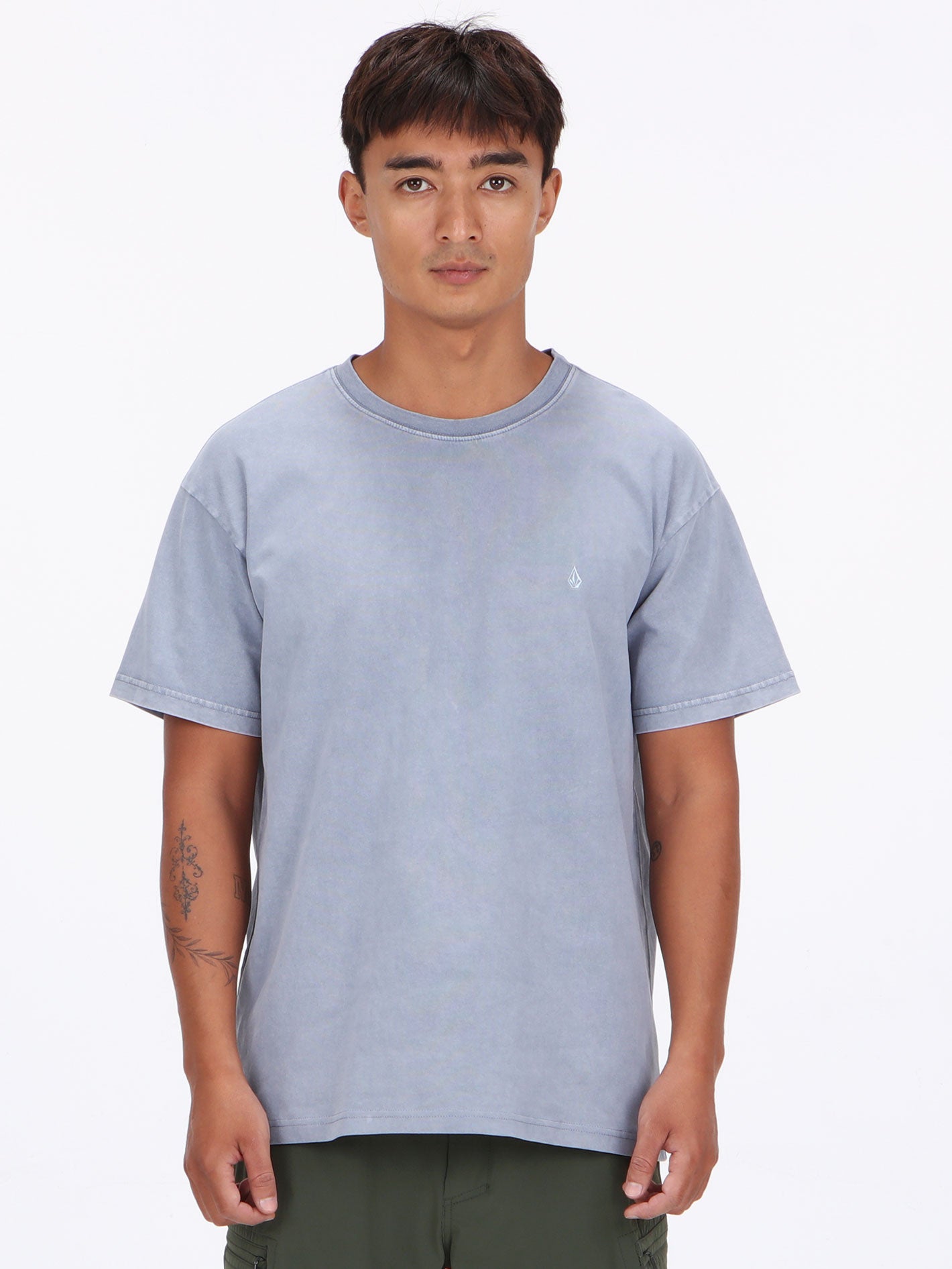 Volcom Solid Washed Tee - Denim