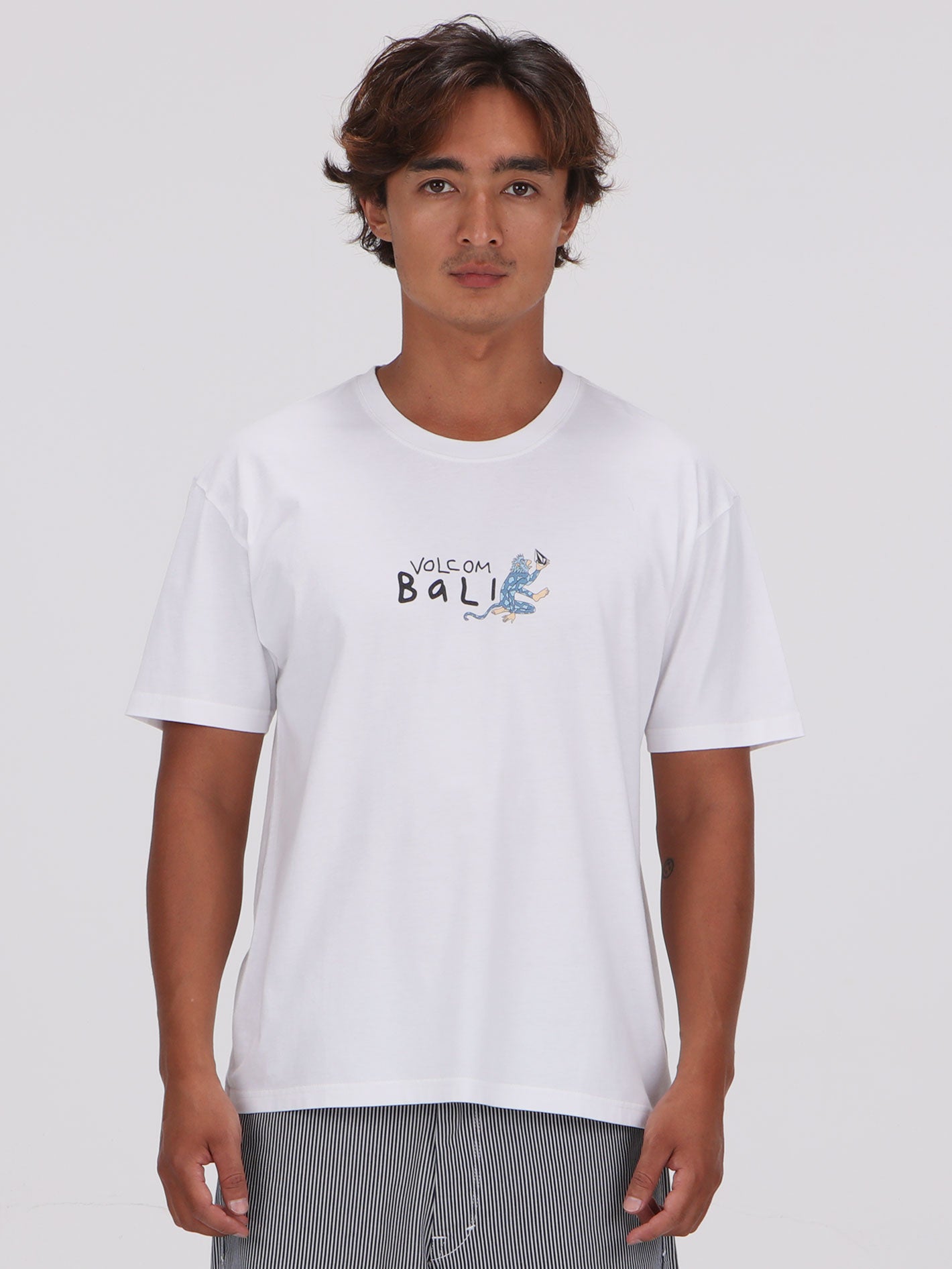Volcom Happy Monkey Tee - White