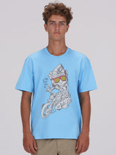 Volcom Monkey Rider Tee - Tropical Blue
