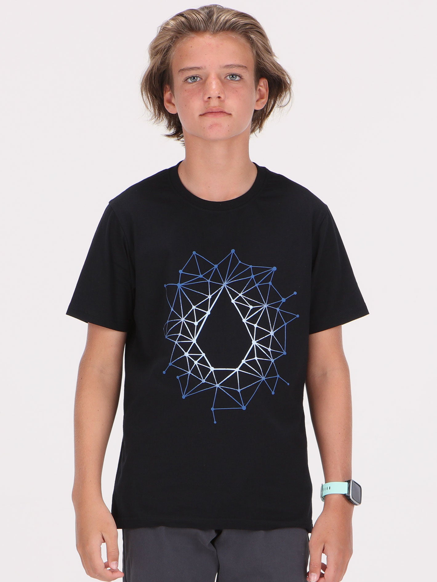 Volcom Big Boys Linked Stone Tee - Black