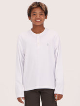 Volcom Big Boys Moulder Long Sleeve Top - White