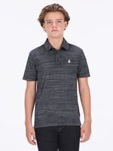 Volcom Big Boys Warp Factor Polo - Black