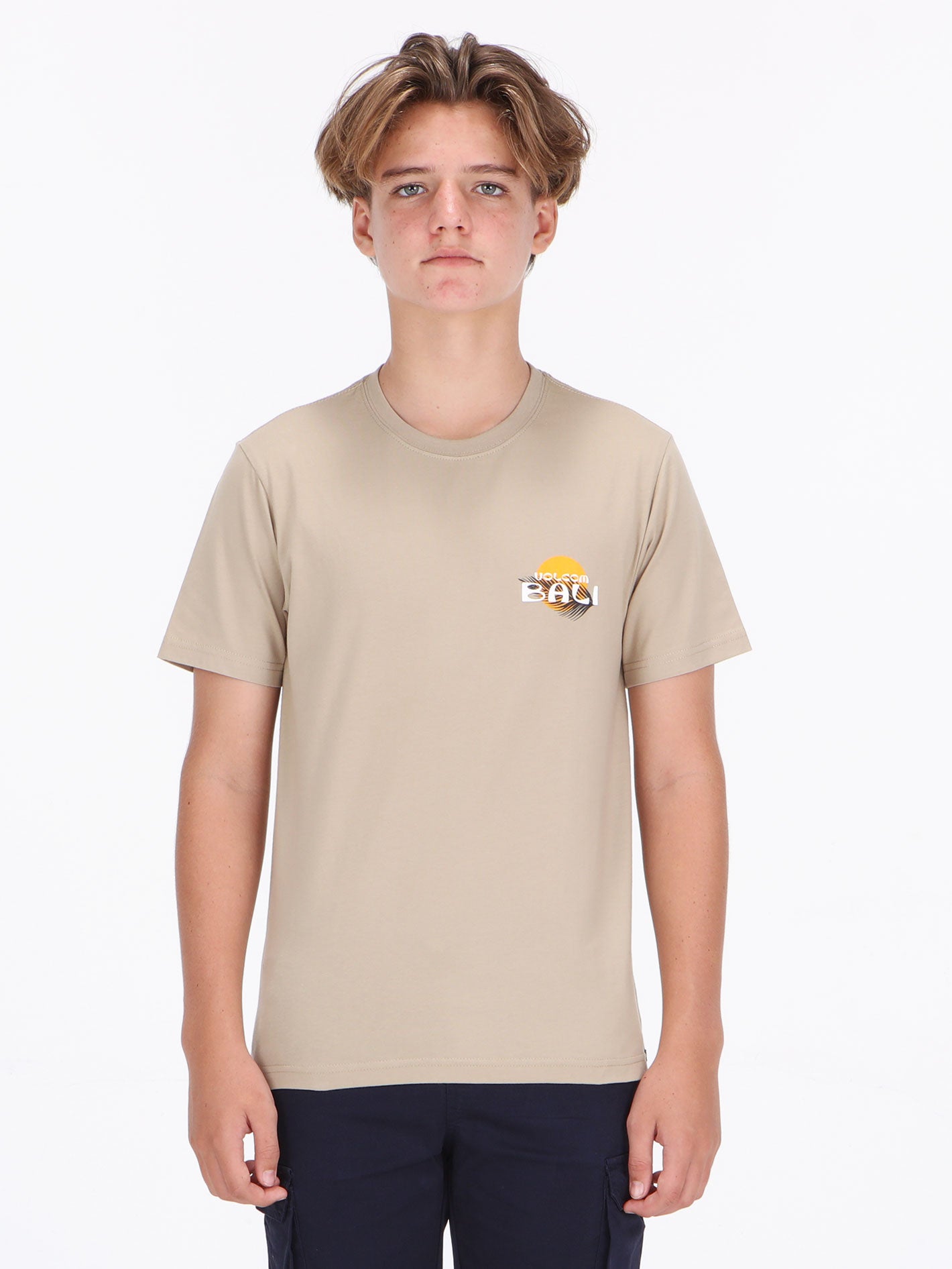 Volcom Big Boys Bali Soltide Tee - Desert