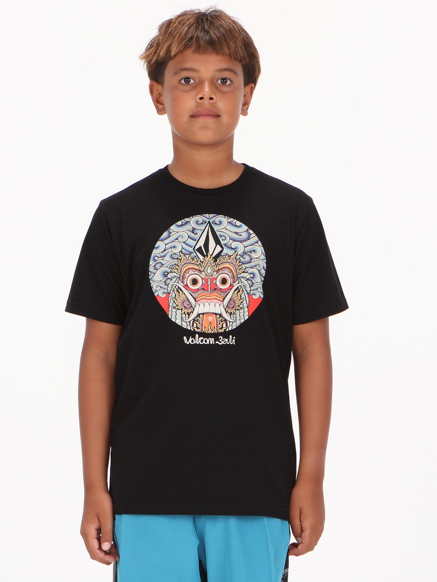 Volcom Big Boys Rangda Tee - Black
