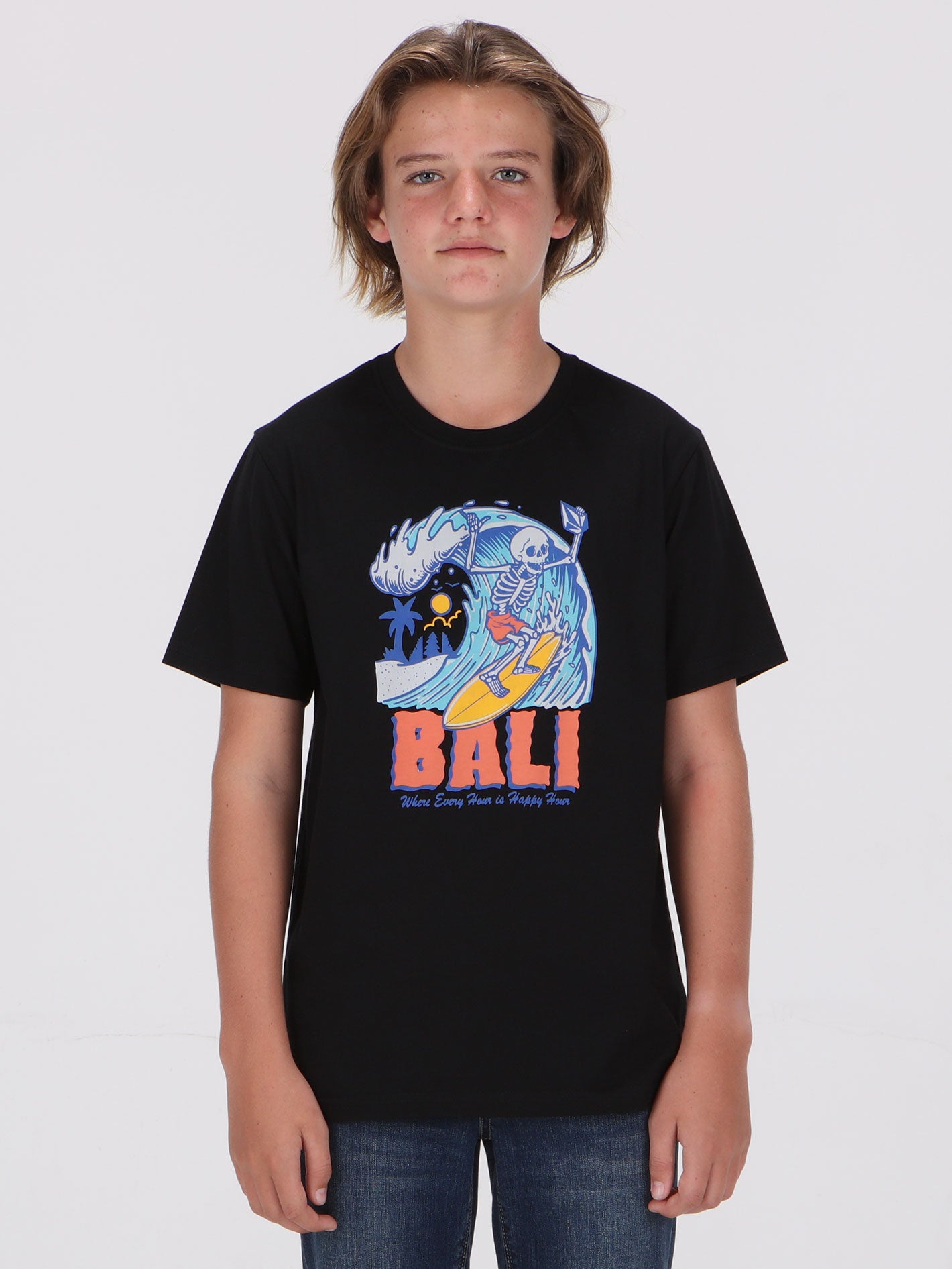 Volcom Big Boys Happy Hour Tee - Black