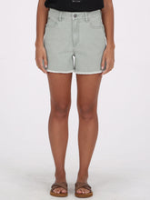 Volcom Stn Step Hirise Shrt - Grass Green