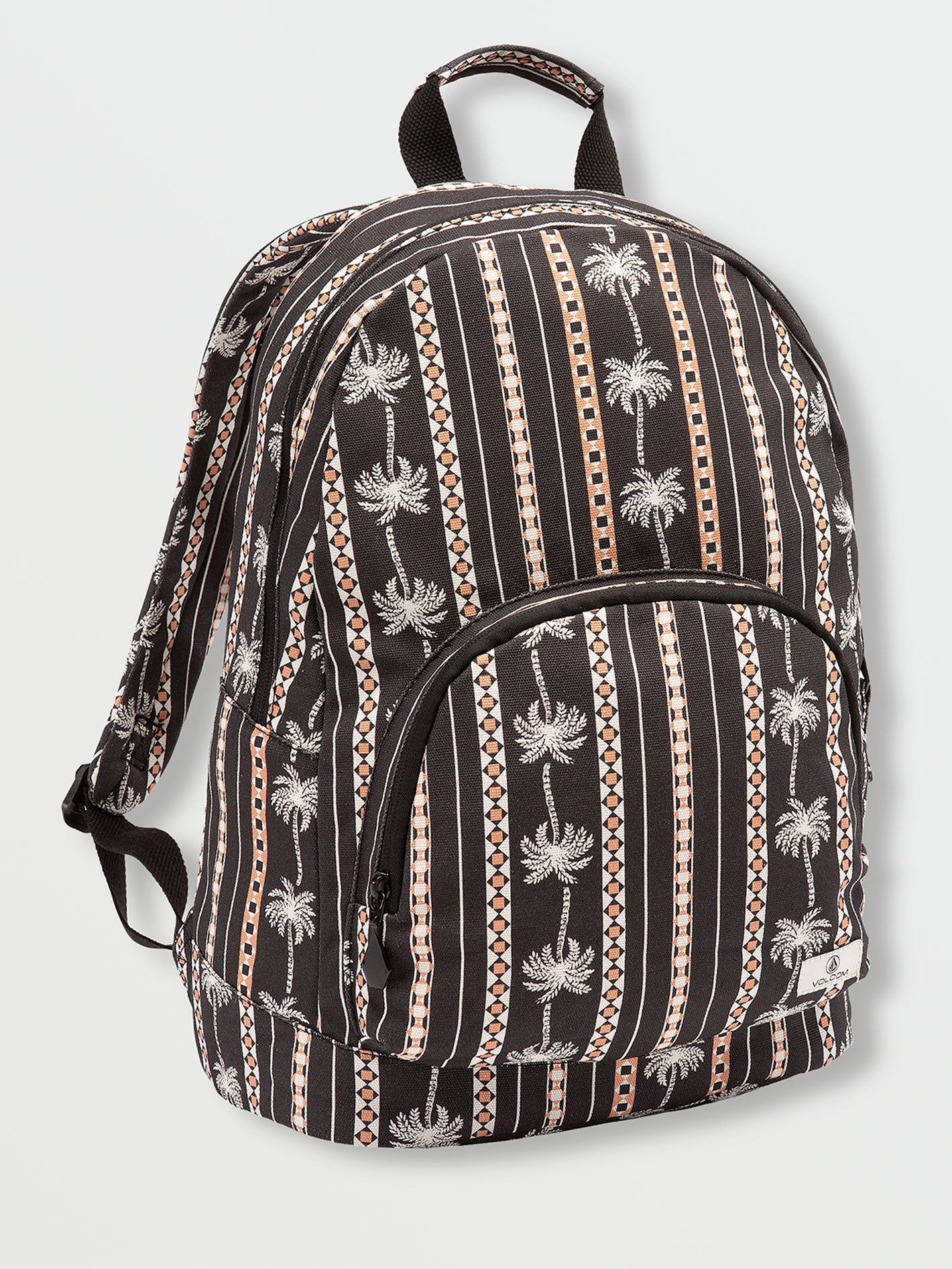 Volcom Schoolyard Canvas Backpack - Black Combo