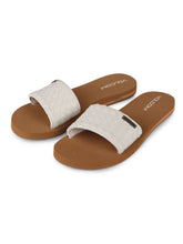 Volcom Simple Slide Braid Sandals - Cream