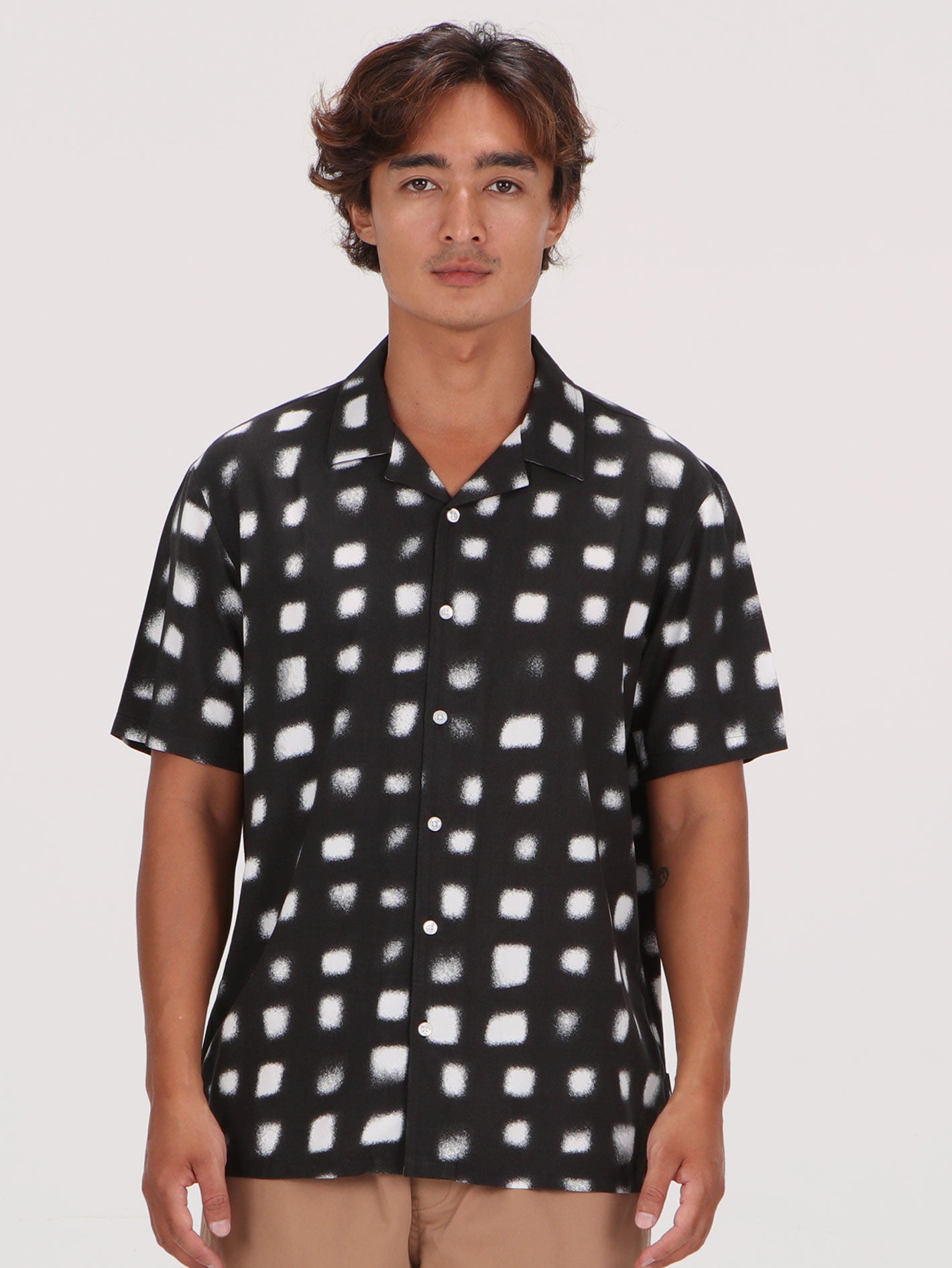 Volcom Boldstone Short Sleeve Shirt - Black