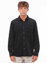 Volcom Zander Cord Long Sleeve Shirt - Black Combo