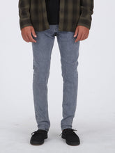 Volcom 2x4 Skinny Tapered Fit Jeans - Ash Blue