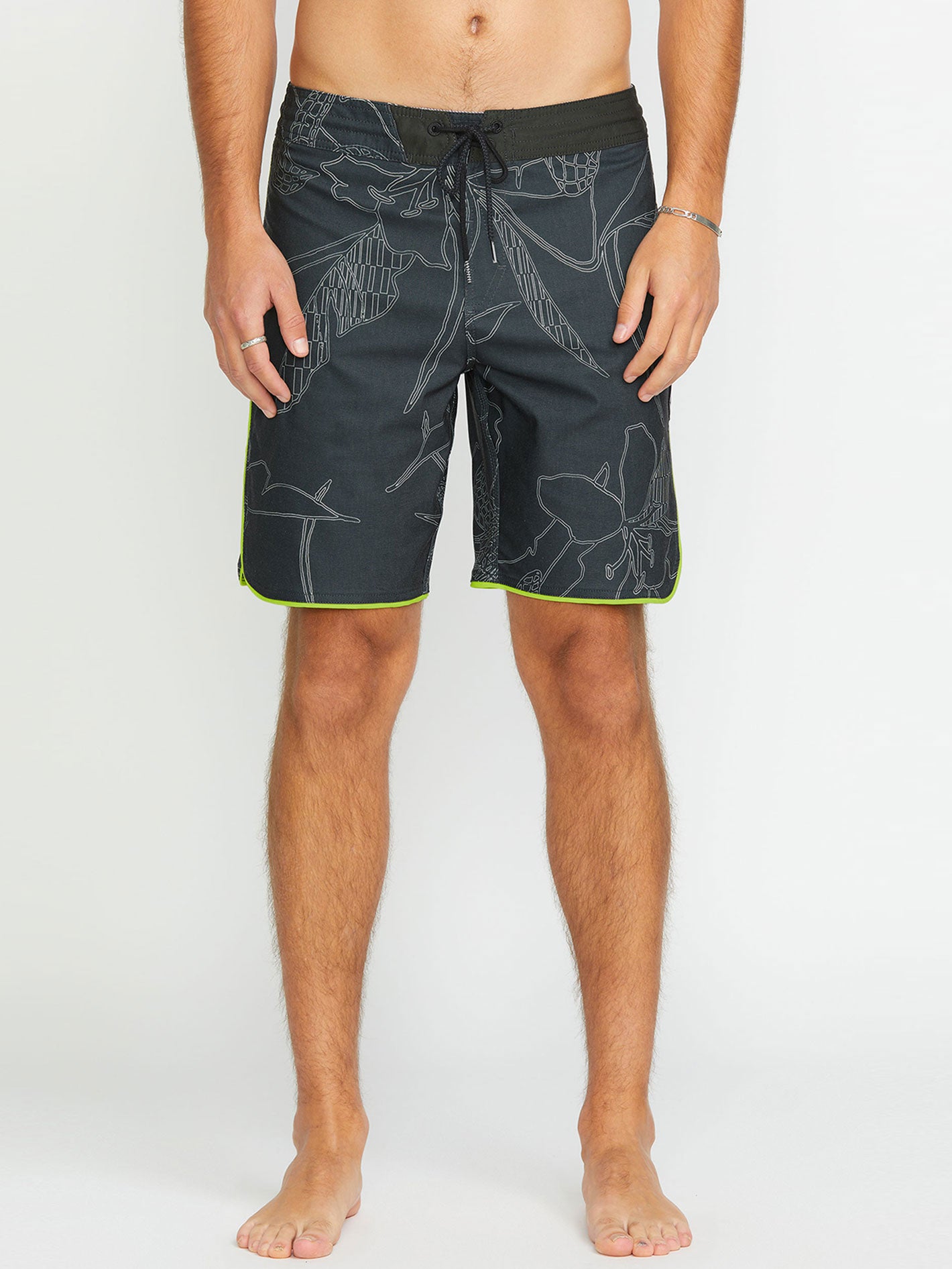 Volcom Mister Fib Sclp Stoney 19 Boardshort - Stealth