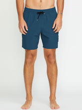 Volcom Truly Liberators Trunk 17 Boardshort - Deep Blue