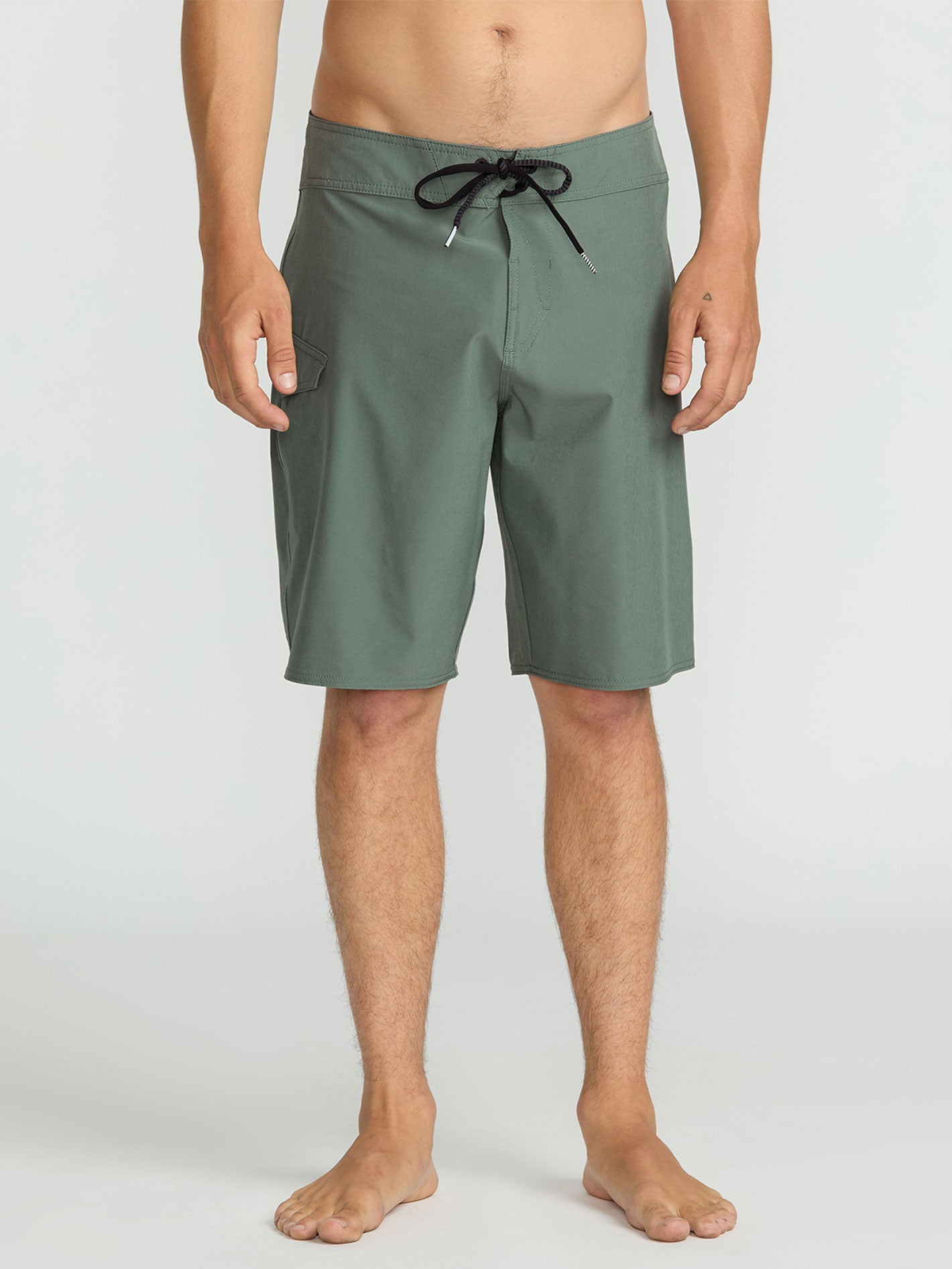 Volcom Lido Solid Mod 20 Boardshort - Light Olive