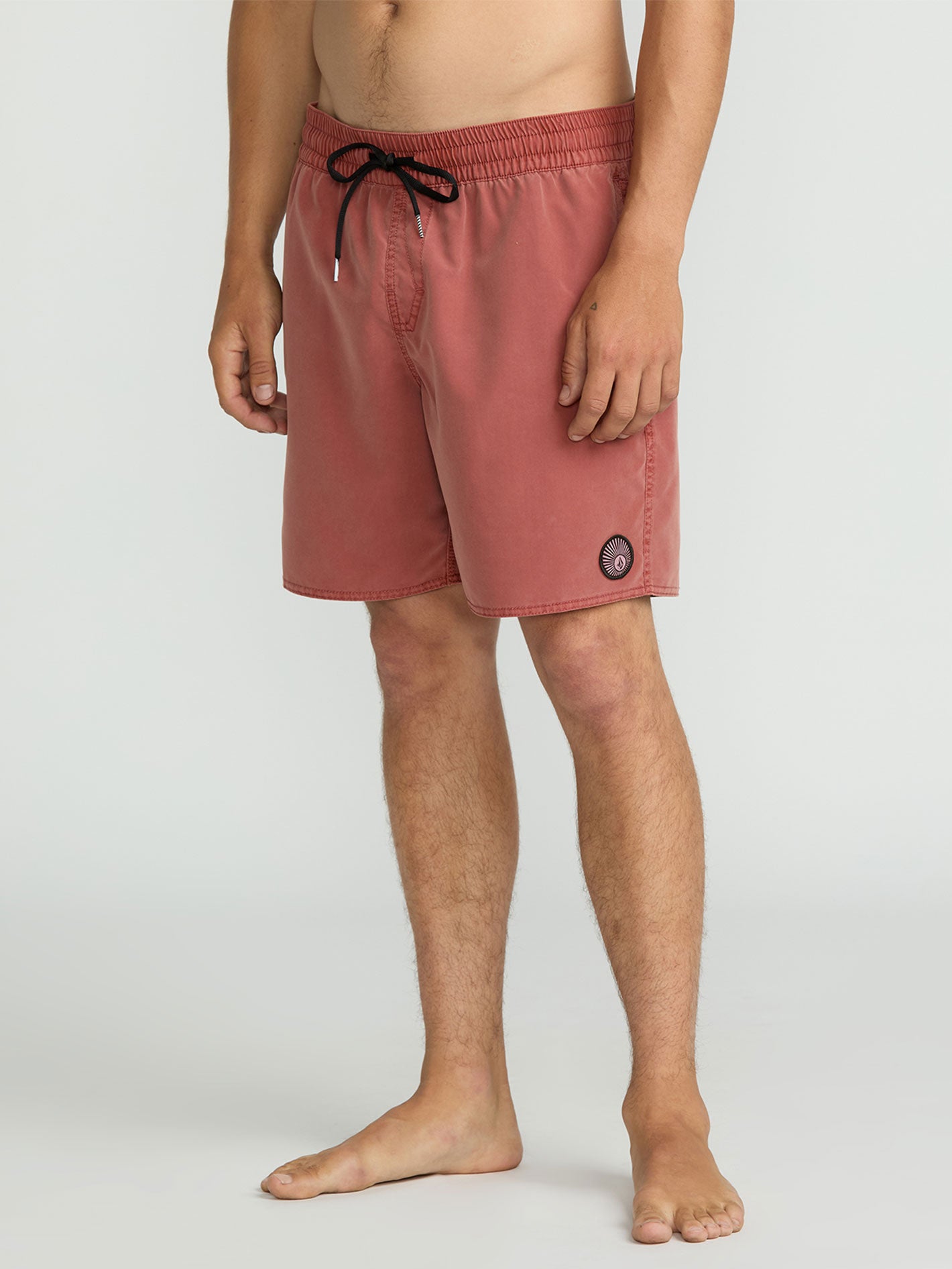 Volcom Center Trunk 17 Boardshort - Mahogany