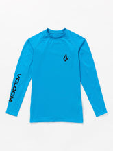 Volcom Lido Rashguard - Tidal Blue