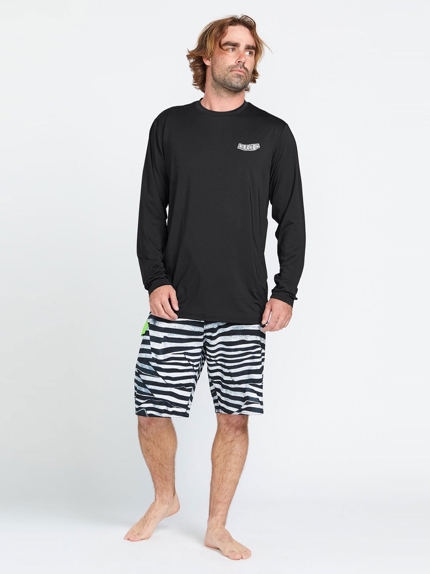 Volcom Stone Pistol Rashguard - Black