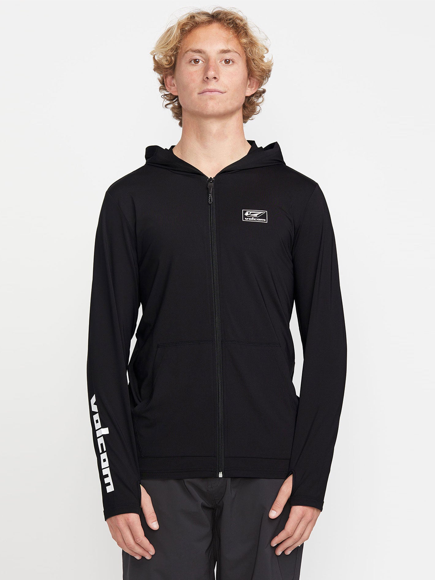 Volcom Modstone Loose Zip  - Black