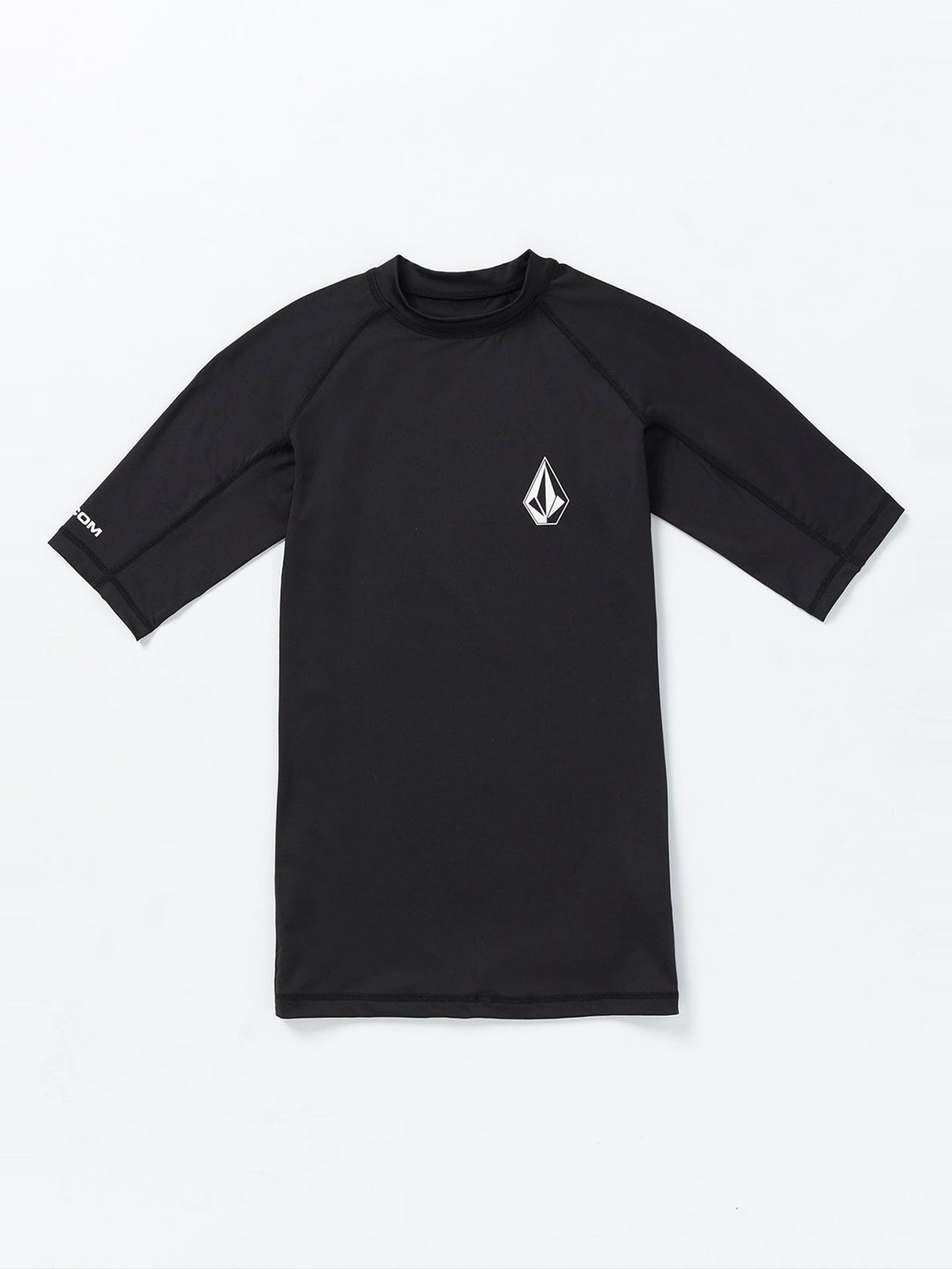 Volcom Lido Short Sleeve Rashguard - Black