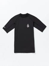 Volcom Lido Short Sleeve Rashguard - Black